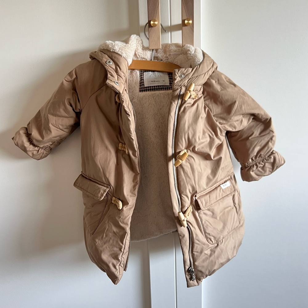 Zara Baby 18-24 mo winter coat